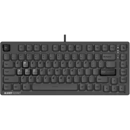 Клавиатура A4Tech Bloody MS76 темно-серый USB Multimedia for gamer LED (MS76) кабель 1.8м