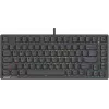 Клавиатура A4Tech Bloody MS76 темно-серый USB Multimedia for gamer LED (MS76) кабель 1.8м