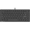 Клавиатура A4Tech Bloody MS76 темно-серый USB Multimedia for gamer LED (MS76) кабель 1.8м