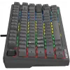 Клавиатура A4Tech Bloody MS76 темно-серый USB Multimedia for gamer LED (MS76) кабель 1.8м