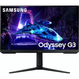 Монитор Samsung 27" Odyssey G3 LS27DG300EUXEN черный VA LED 16:9 HDMI матовая HAS Piv 3000:1 250cd 178гр/178гр 1920x1080 180Hz DP FHD 4.4кг