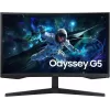 Монитор Samsung 27" Odyssey G5 S27CG552EMXUE черный VA LED 16:9 HDMI матовая 300cd 178гр/178гр 2560x1440 165Hz FreeSync DP 2K USB 4.1кг