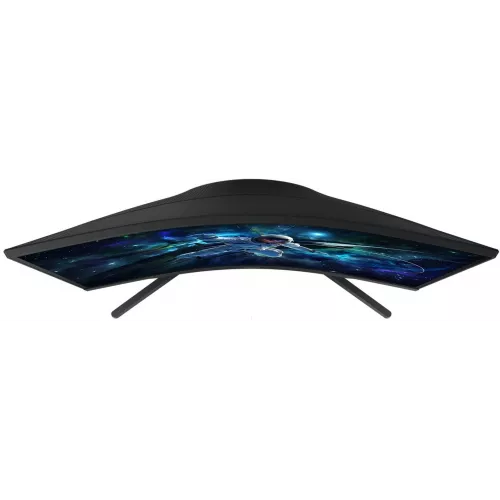 Монитор Samsung 27" Odyssey G5 S27CG552EMXUE черный VA LED 16:9 HDMI матовая 300cd 178гр/178гр 2560x1440 165Hz FreeSync DP 2K USB 4.1кг