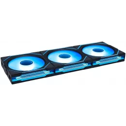 Вентилятор для корпуса Lian-Li Uni Fan SL-INF Wireless 120 ARGB 120х124.5x28 черный 4-pin 29.2дБ (упак.:3шт) (G99.12SLIN1W3B.R0) Ret