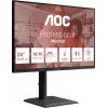 Монитор AOC 24" X24E4U черный IPS LED 16:10 HDMI M/M матовая HAS Piv 300cd 178гр/178гр 1920x1200 100Hz VGA DP FHD USB 5.22кг