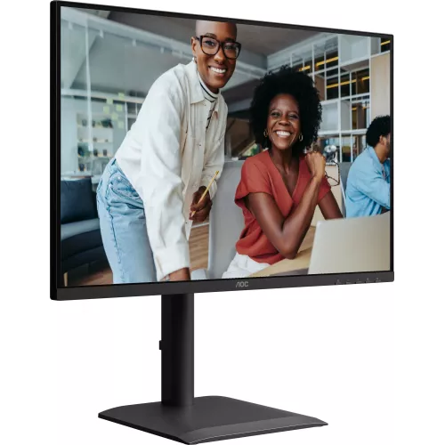 Монитор AOC 24" X24E4U черный IPS LED 16:10 HDMI M/M матовая HAS Piv 300cd 178гр/178гр 1920x1200 100Hz VGA DP FHD USB 5.22кг