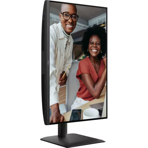 Монитор AOC 24" X24E4U черный IPS LED 16:10 HDMI M/M матовая HAS Piv 300cd 178гр/178гр 1920x1200 100Hz VGA DP FHD USB 5.22кг