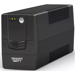 Источник бесперебойного питания Smartwatt UNI 1050E 600Вт 1050ВА черный