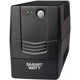 Источник бесперебойного питания Smartwatt UNI 1050E 600Вт 1050ВА черный