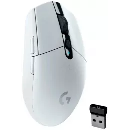 Мышь Logitech G304 Lightspeed белый оптическая 12000dpi беспров. USB 5but (910-005294)