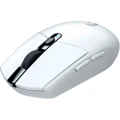 Мышь Logitech G304 Lightspeed белый оптическая 12000dpi беспров. USB 5but (910-005294)
