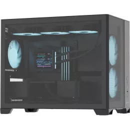 Корпус Formula Air Mesh G6 Plus AR черный без БП mATX 9x120mm 1xUSB3.0 audio