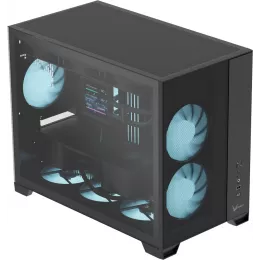 Корпус Formula Air Mesh G6 Plus AR черный без БП mATX 9x120mm 1xUSB3.0 audio