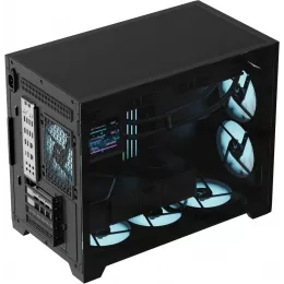 Корпус Formula Air Mesh G6 Plus AR черный без БП mATX 9x120mm 1xUSB3.0 audio