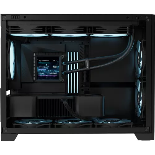 Корпус Formula Air Mesh G6 Plus AR черный без БП mATX 9x120mm 1xUSB3.0 audio