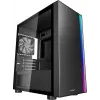 Корпус PcCooler LM300 Argb черный без БП mATX 7x120mm 2x140mm 2xUSB2.0 1xUSB3.0 audio bott PSU