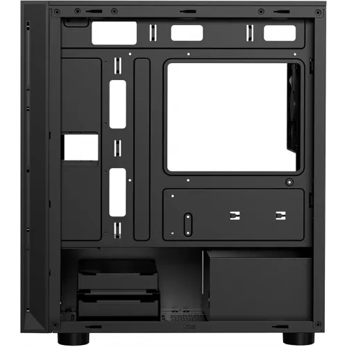 Корпус PcCooler LM300 Argb черный без БП mATX 7x120mm 2x140mm 2xUSB2.0 1xUSB3.0 audio bott PSU