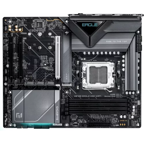 Материнская плата Gigabyte X870E EAGLE X WF7 Socket AM5 AMD X870E 4xDDR5 ATX AC`97 8ch(7.1) 5Gigabit RAID+HDMI