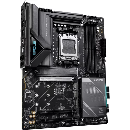 Материнская плата Gigabyte X870E EAGLE X WF7 Socket AM5 AMD X870E 4xDDR5 ATX AC`97 8ch(7.1) 5Gigabit RAID+HDMI