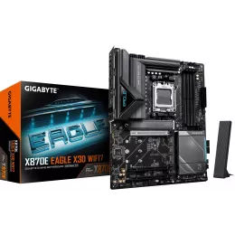 Материнская плата Gigabyte X870E EAGLE X WF7 Socket AM5 AMD X870E 4xDDR5 ATX AC`97 8ch(7.1) 5Gigabit RAID+HDMI