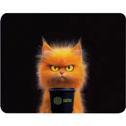 Коврик для мыши Cactus Red Cat 220x180x2мм (CS-MPC-P11XS)