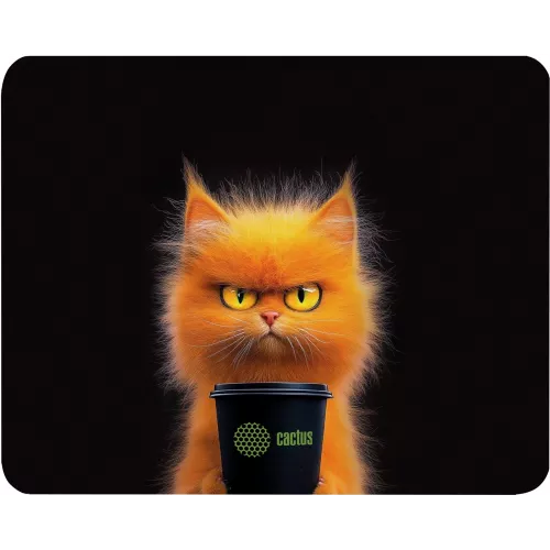 Коврик для мыши Cactus Red Cat 220x180x2мм (CS-MPC-P11XS)