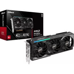Видеокарта Asrock PCI-E 5.0 RX9070XT CL 16G AMD Radeon RX 9070XT 16Gb 256bit GDDR6 2400/20000 HDMIx1 DPx3 HDCP Ret