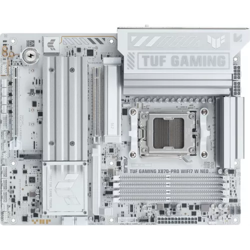 Материнская плата Asus TUF GAMING X870-PRO WIFI7 W NEO Socket AM5 AMD X870 4xDDR5 ATX AC`97 8ch(7.1) 5Gigabit RAID+HDMI