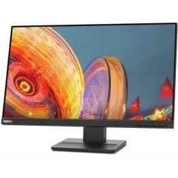 Монитор Lenovo 23.8" ThinkVision E24q-20 черный IPS 4ms 16:9 HDMI M/M матовая HAS Piv 1000:1 300cd 178гр/178гр 2560x1440 75Hz DP 2K 5.05кг