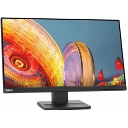 Монитор Lenovo 23.8" ThinkVision E24q-20 черный IPS 4ms 16:9 HDMI M/M матовая HAS Piv 1000:1 300cd 178гр/178гр 2560x1440 75Hz DP 2K 5.05кг