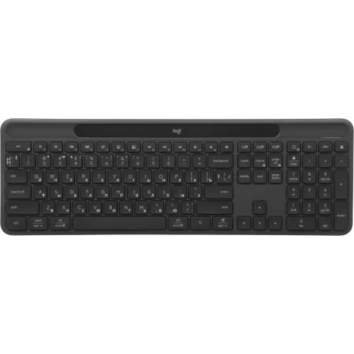 Клавиатура Logitech K980 графитовый беспроводная BT slim (920-013768)
