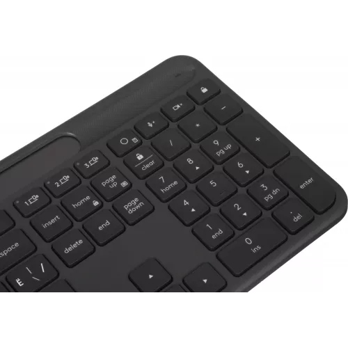 Клавиатура Logitech K980 графитовый беспроводная BT slim (920-013768)