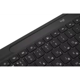 Клавиатура Logitech K980 графитовый беспроводная BT slim (920-013768)