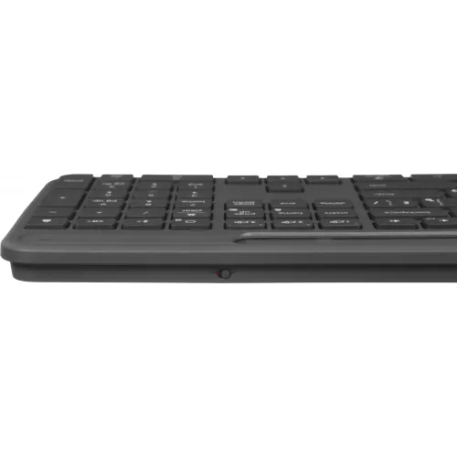 Клавиатура Logitech K980 графитовый беспроводная BT slim (920-013768)