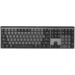 Клавиатура Logitech MX Mechanical механическая черный USB беспроводная BT/Radio slim LED (920-010766)