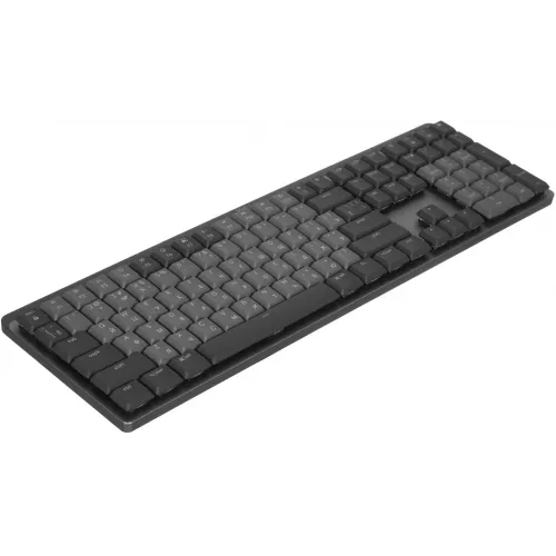 Клавиатура Logitech MX Mechanical механическая черный USB беспроводная BT/Radio slim LED (920-010766)
