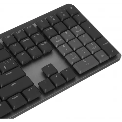 Клавиатура Logitech MX Mechanical механическая черный USB беспроводная BT/Radio slim LED (920-010766)