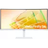 Монитор Samsung 34" ViewFinity S6 S34C650TAUXEN белый VA LED 5ms 21:9 HDMI M/M полуматовая HAS Piv 350cd 178гр/178гр 3440x1440 100Hz FreeSync DP Ultra WQHD USB 8.1кг