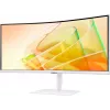 Монитор Samsung 34" ViewFinity S6 S34C650TAUXEN белый VA LED 5ms 21:9 HDMI M/M полуматовая HAS Piv 350cd 178гр/178гр 3440x1440 100Hz FreeSync DP Ultra WQHD USB 8.1кг