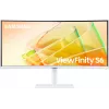 Монитор Samsung 34" ViewFinity S6 S34C650TAUXEN белый VA LED 5ms 21:9 HDMI M/M полуматовая HAS Piv 350cd 178гр/178гр 3440x1440 100Hz FreeSync DP Ultra WQHD USB 8.1кг