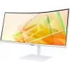 Монитор Samsung 34" ViewFinity S6 S34C650TAUXEN белый VA LED 5ms 21:9 HDMI M/M полуматовая HAS Piv 350cd 178гр/178гр 3440x1440 100Hz FreeSync DP Ultra WQHD USB 8.1кг