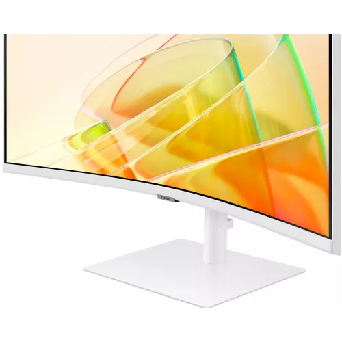 Монитор Samsung 34" ViewFinity S6 S34C650TAUXEN белый VA LED 5ms 21:9 HDMI M/M полуматовая HAS Piv 350cd 178гр/178гр 3440x1440 100Hz FreeSync DP Ultra WQHD USB 8.1кг