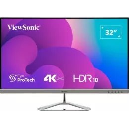 Монитор ViewSonic 31.5" VX3276-4K-MHD-2 черный VA LED 16:9 HDMI M/M матовая 350cd 178гр/178гр 3840x2160 DP 4K 6.9кг