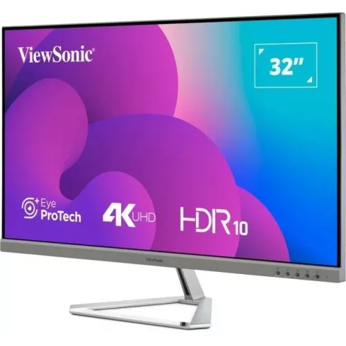 Монитор ViewSonic 31.5" VX3276-4K-MHD-2 черный VA LED 16:9 HDMI M/M матовая 350cd 178гр/178гр 3840x2160 DP 4K 6.9кг