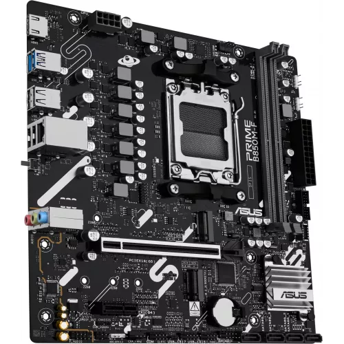 Материнская плата Asus PRIME B850M-F Socket AM5 AMD B850 2xDDR5 mATX AC`97 8ch(7.1) GbLAN RAID+VGA+HDMI