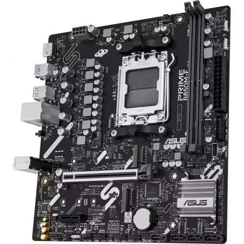 Материнская плата Asus PRIME B850M-F Socket AM5 AMD B850 2xDDR5 mATX AC`97 8ch(7.1) GbLAN RAID+VGA+HDMI