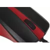 Мышь Оклик 225M черный/красный оптическая 1200dpi USB для ноутбука 3but (288237)