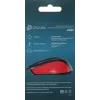 Мышь Оклик 225M черный/красный оптическая 1200dpi USB для ноутбука 3but (288237)