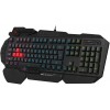 Клавиатура A4Tech B314 черный USB Multimedia for gamer LED (подставка для запястий) кабель 1.8м