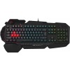 Клавиатура A4Tech B314 черный USB Multimedia for gamer LED (подставка для запястий) кабель 1.8м